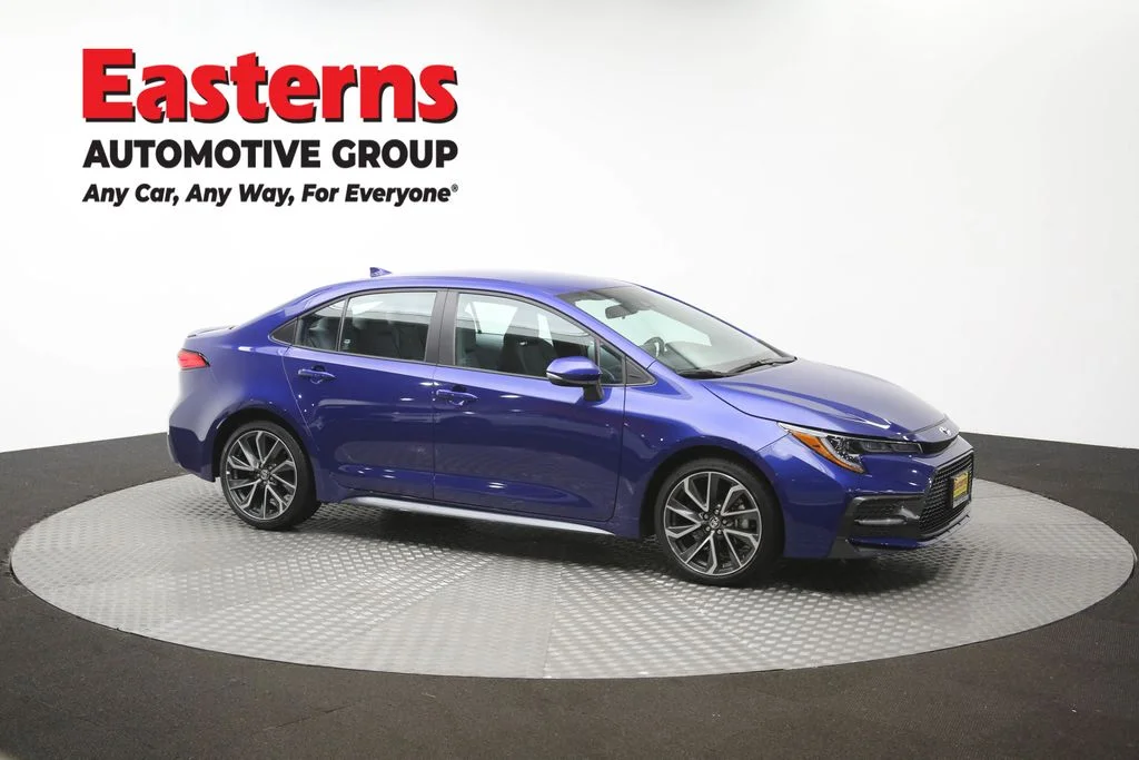 Used 2022 Blue Toyota SE image 46