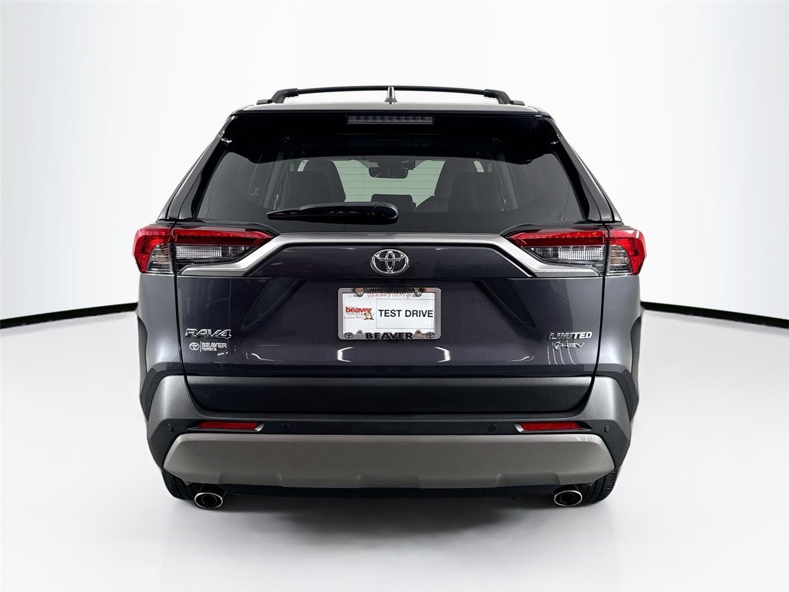 Certified Used 2025 Magnetic Gray Metallic Toyota Hybrid Limited image 12