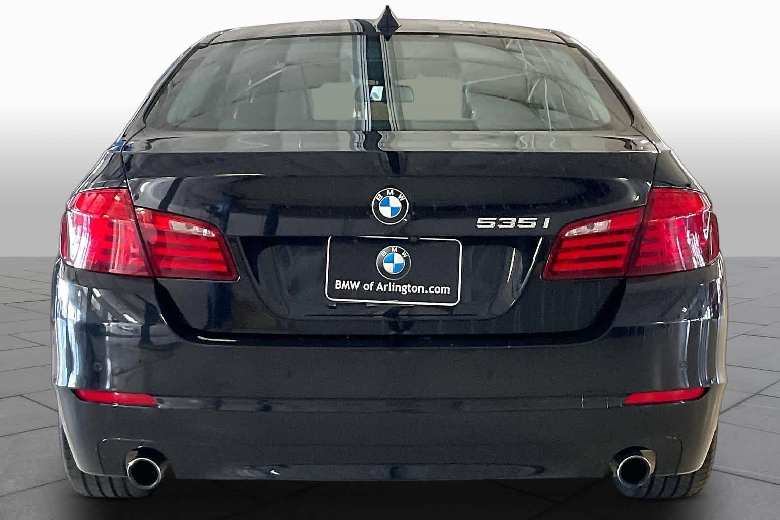 Used 2012 Black Sapphire Metallic BMW 535i xDrive image 4