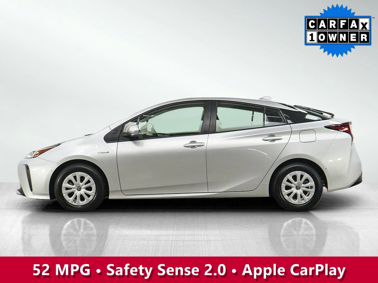 Used 2021 Toyota Prius LE with VIN JTDKAMFU6M3134684 for sale in Burnsville, Minnesota