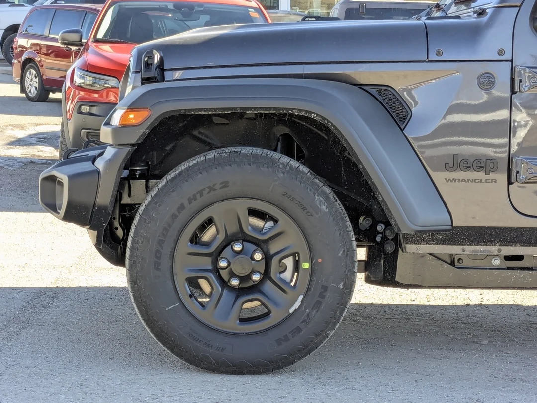 New 2026 Grey Jeep Sport - - 4x4 - 3.6L V6 Engine - 12.3 Uconnect 5 - 3- Piece Hardtop & More! image 9