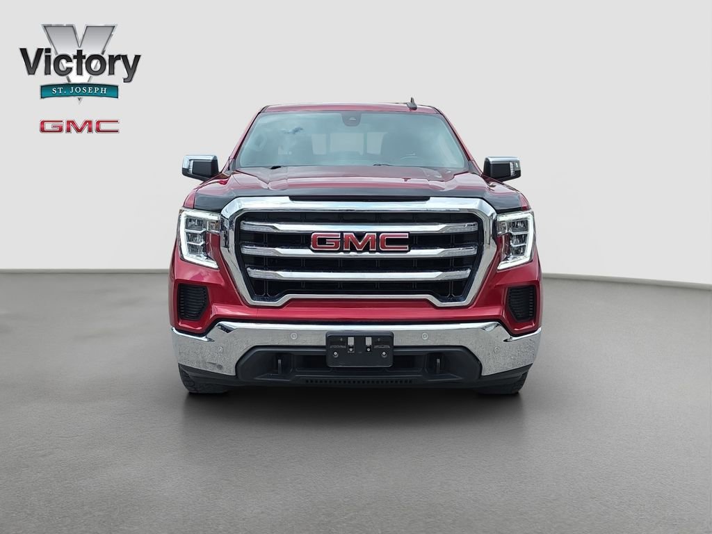 Used 2021 GMC Sierra 1500 SLE with VIN 3GTU9BETXMG252779 for sale in Kansas City
