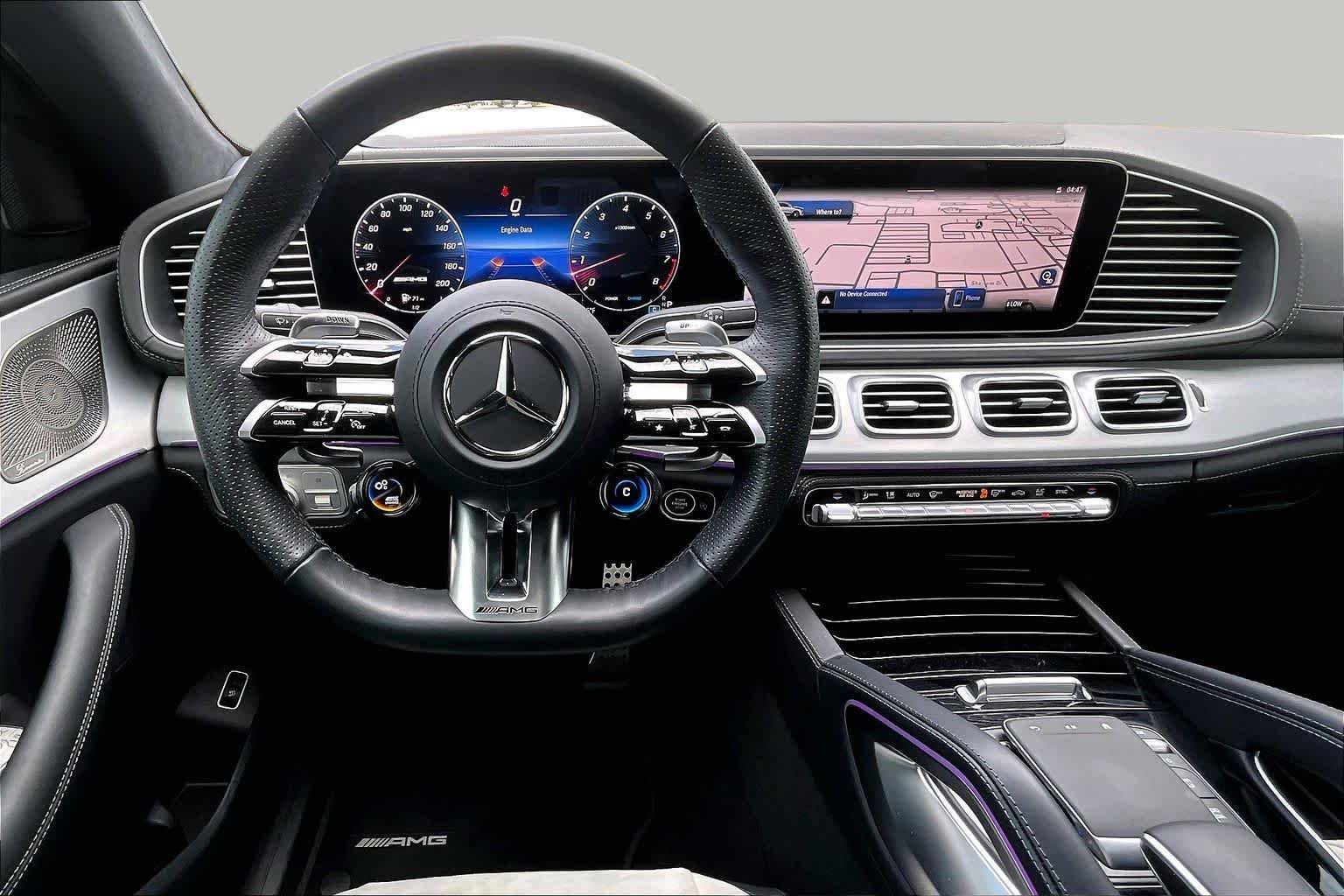 Used 2025 MANUFAKTUR Cardinal Red Metallic Mercedes-Benz AMG® GLE 63 S image 6