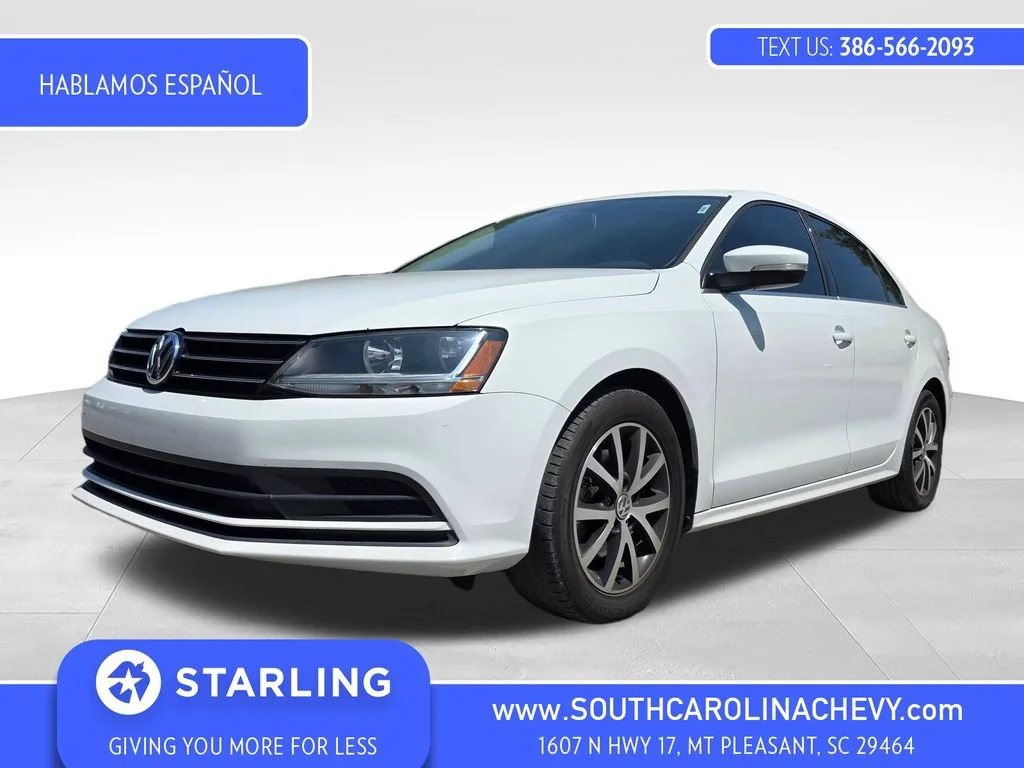 Used 2017 White Volkswagen 1.4T SE image 1