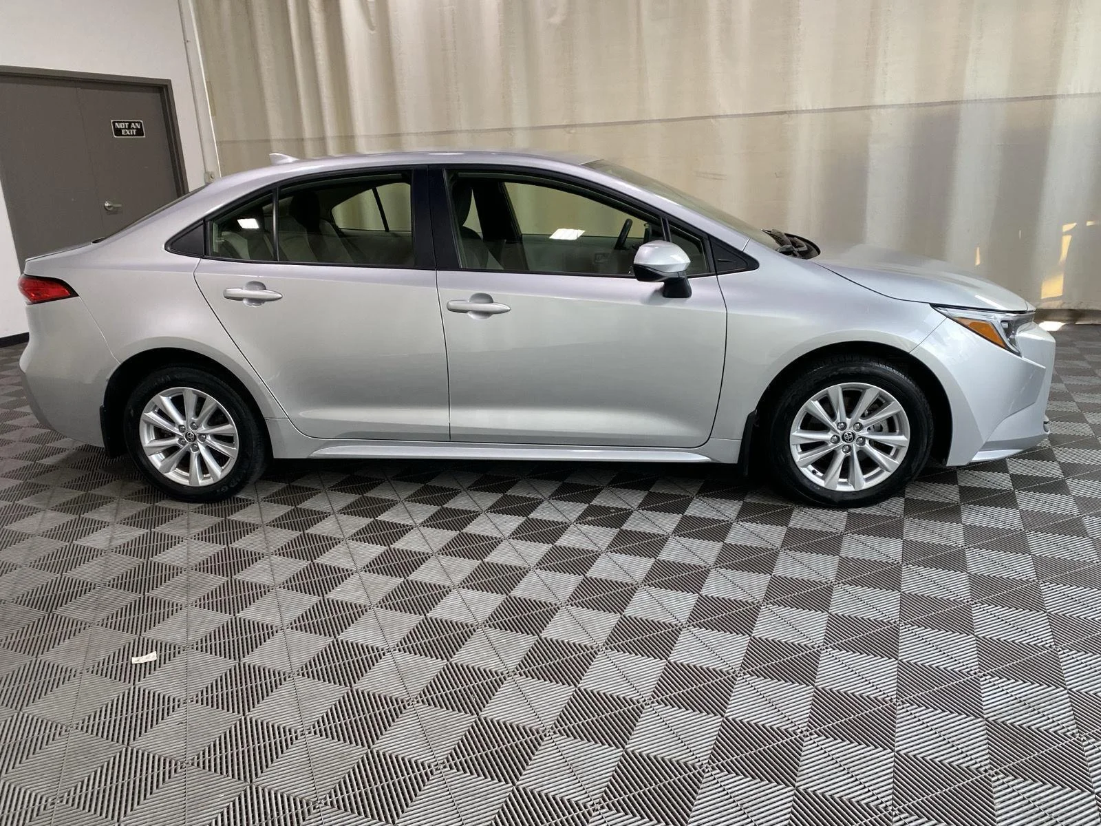 Used 2024 Classic Silver Metallic Toyota Hybrid LE image 8