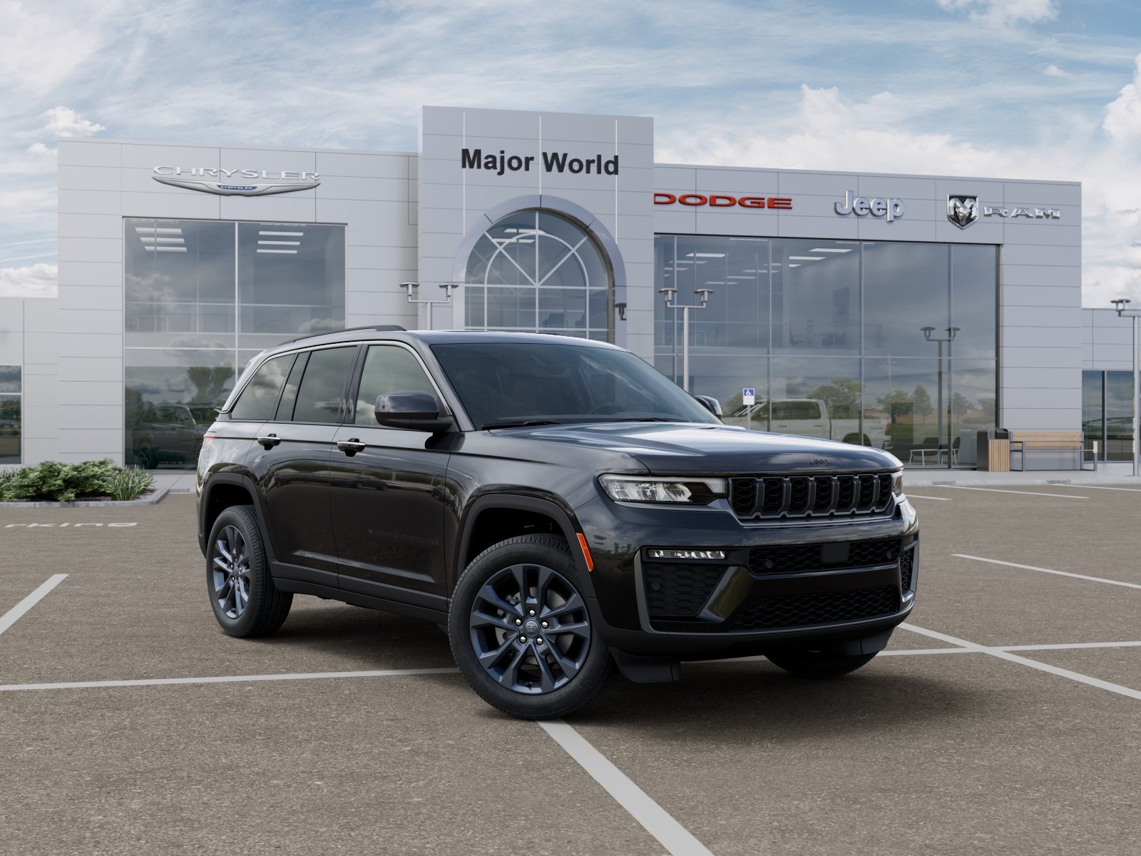 New 2026 Diamond Black Crystal Pearlcoat Jeep 85th Anniversary Edition image 45