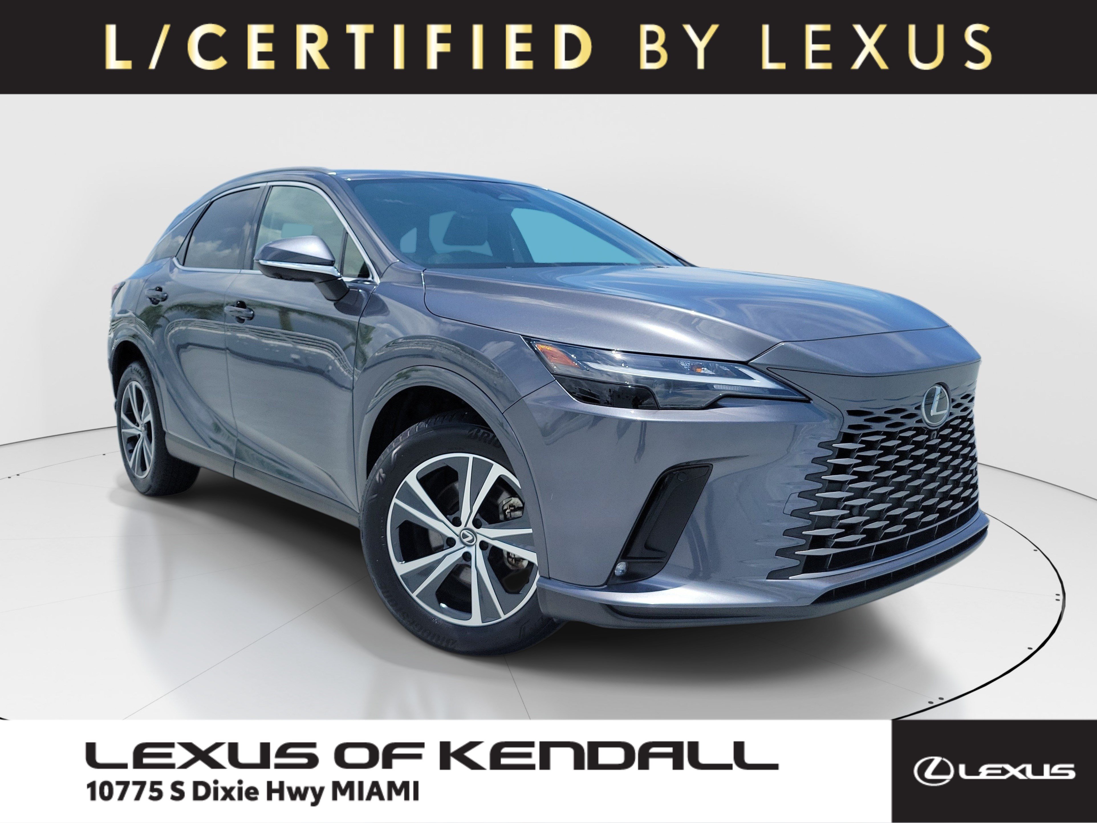 Certified Used 2025 CLOUDBURST GRAY Lexus RX 350 Premium image 1