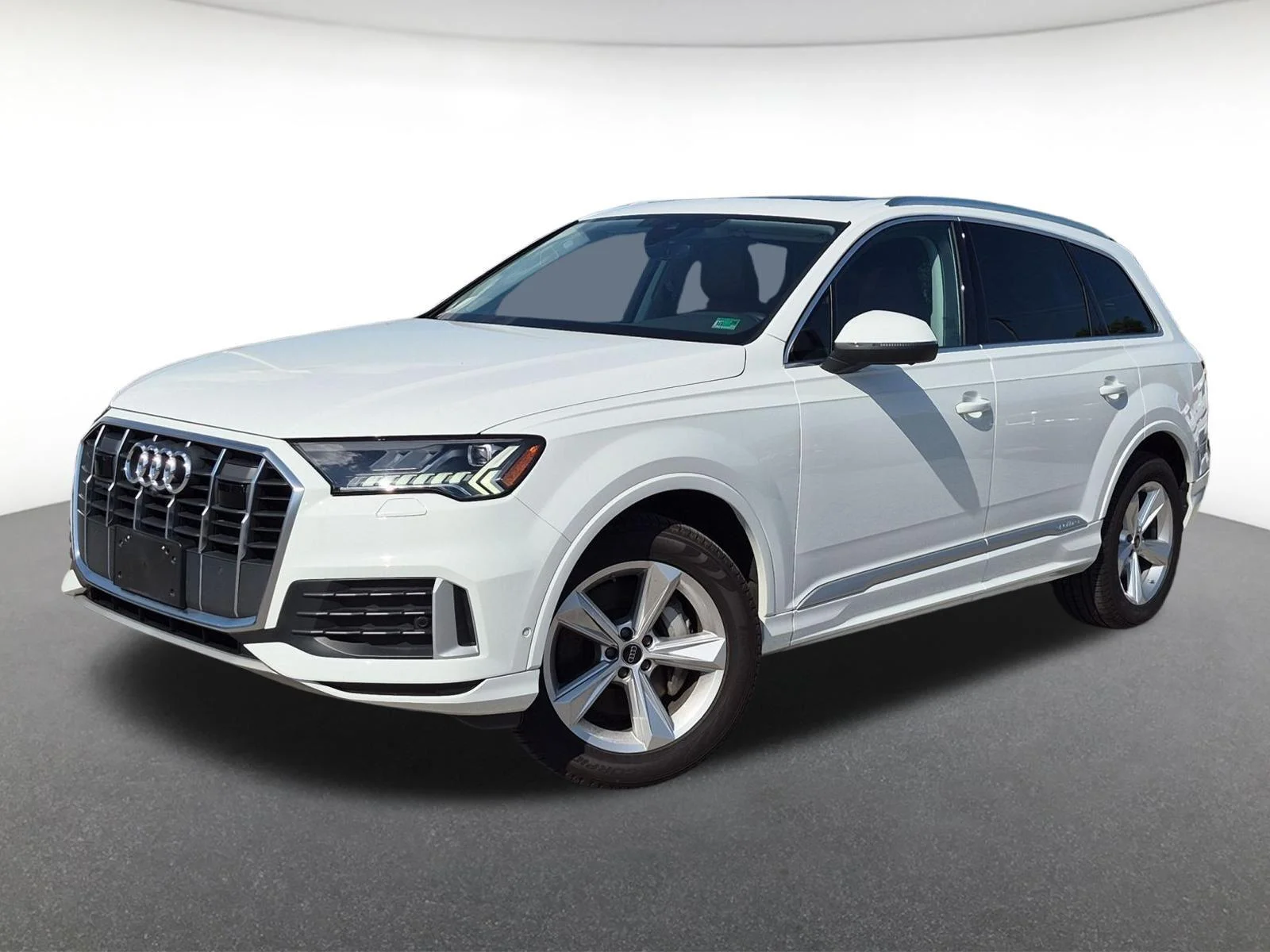 Used 2024 Carrara White Audi Premium Plus image 1