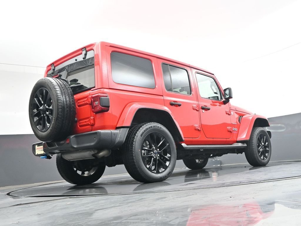 Used 2024 Red Jeep Sahara 4xe image 44