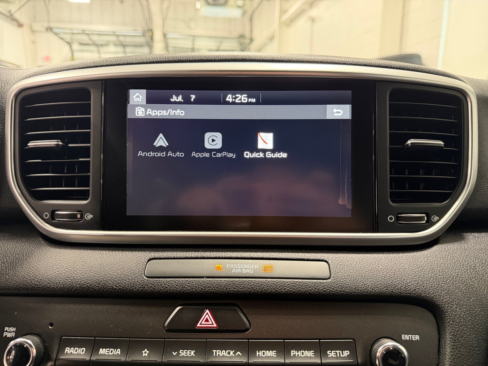 Used 2020 Snow White Pearl Kia S image 20