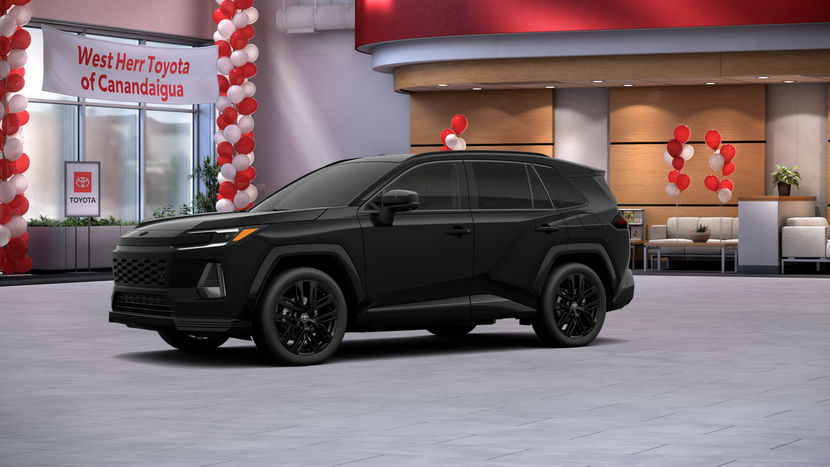 New 2026 Midnight Black Metallic Toyota XSE image 2