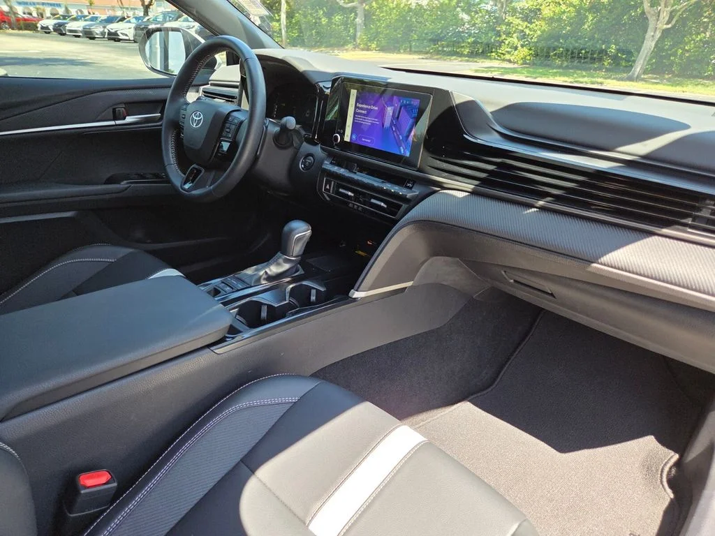 Certified Used 2025 White Toyota SE image 13