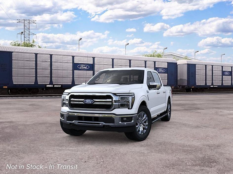 New 2026 Star White Metallic Tri-Coat Ford Lariat® image 2