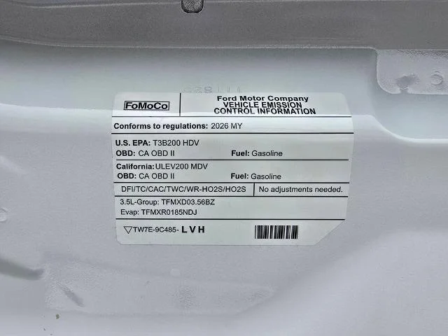 New 2026 Oxford White Ford Cargo Van image 52