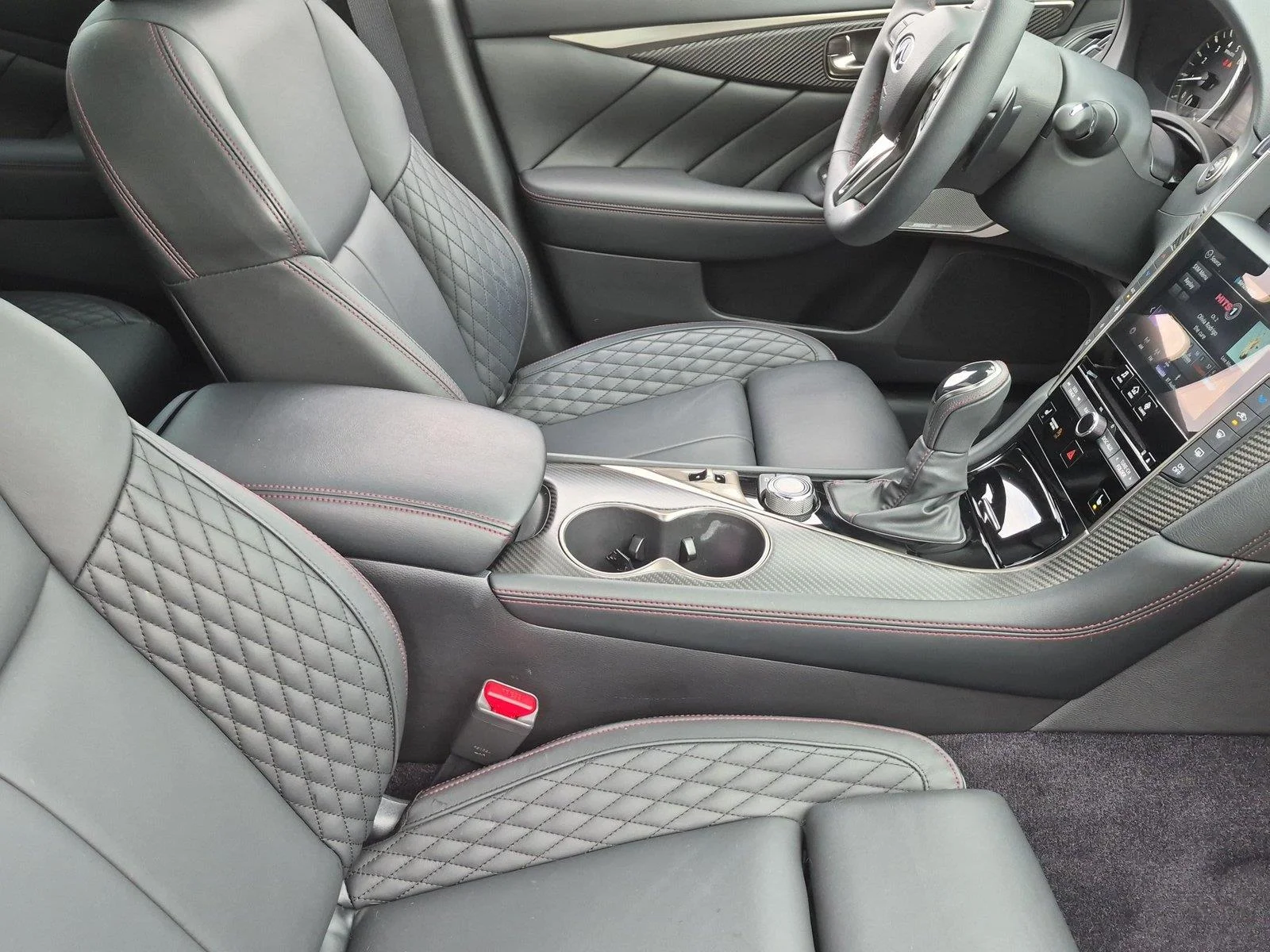 Used 2023 Midnight Black INFINITI RED SPORT 400 image 38