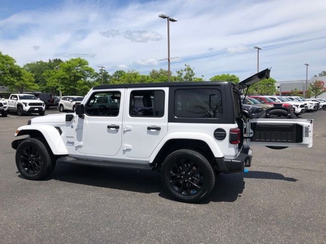 Used 2023 White Jeep Sahara 4xe image 9