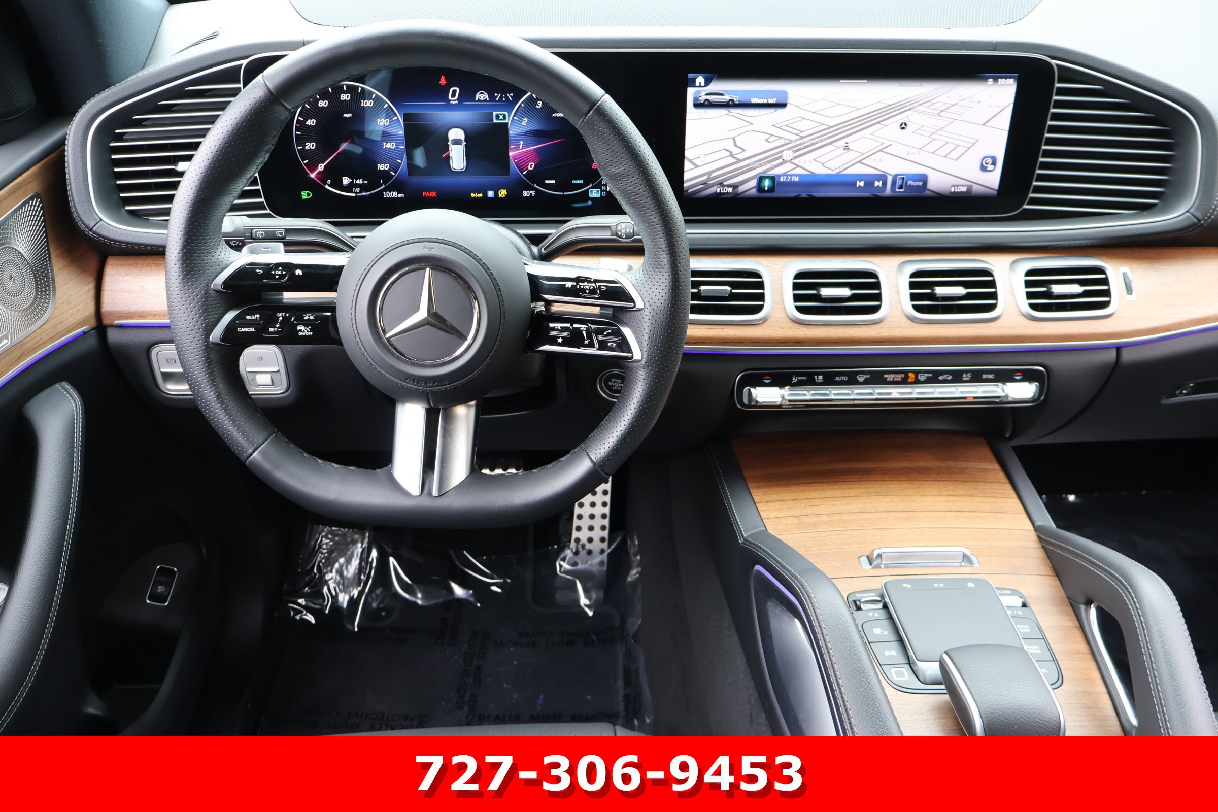 Certified Used 2025 Cirrus Silver Metallic Mercedes-Benz GLS 450 image 21