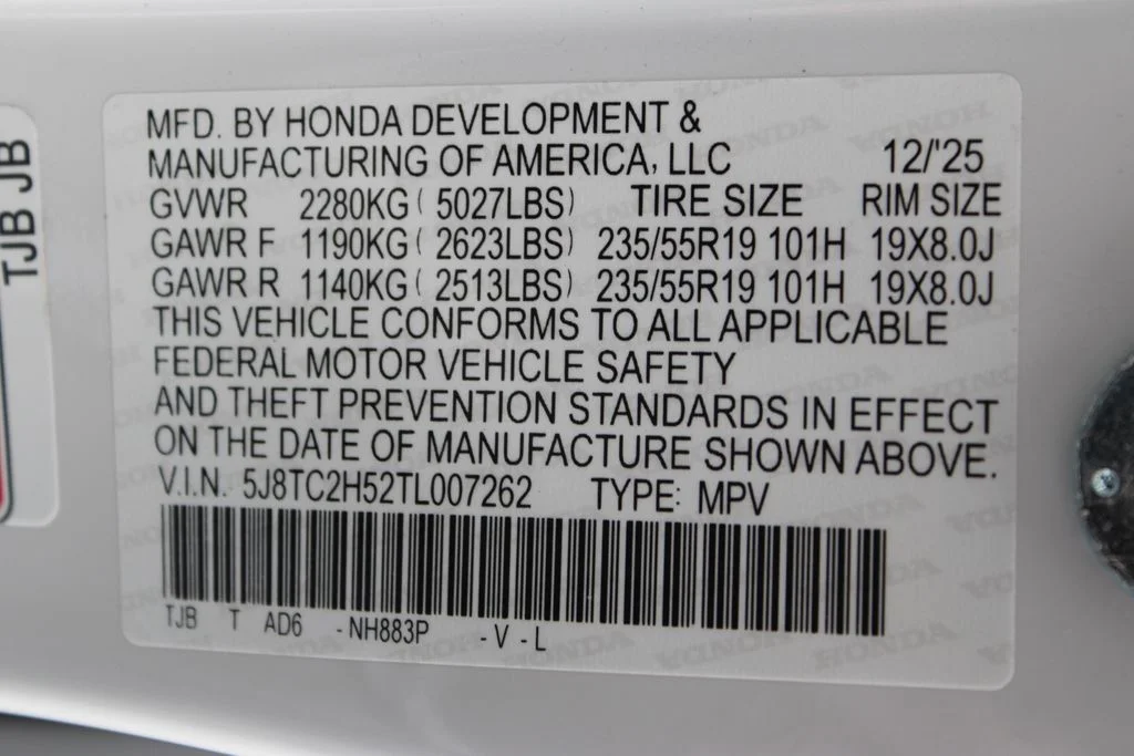 New 2026 Platinum White Pearl Acura Technology Package image 29