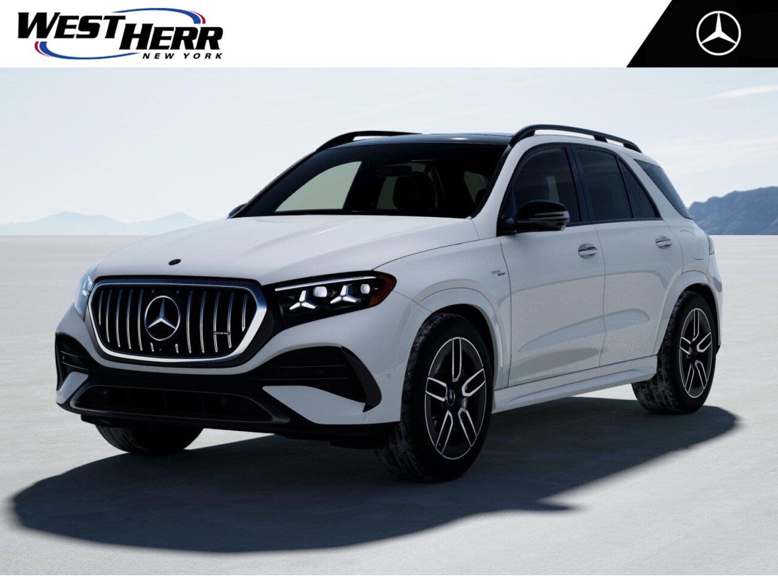 New 2027 Polar White Mercedes-Benz AMG® GLE 53e 4MATIC+ SUV image 1