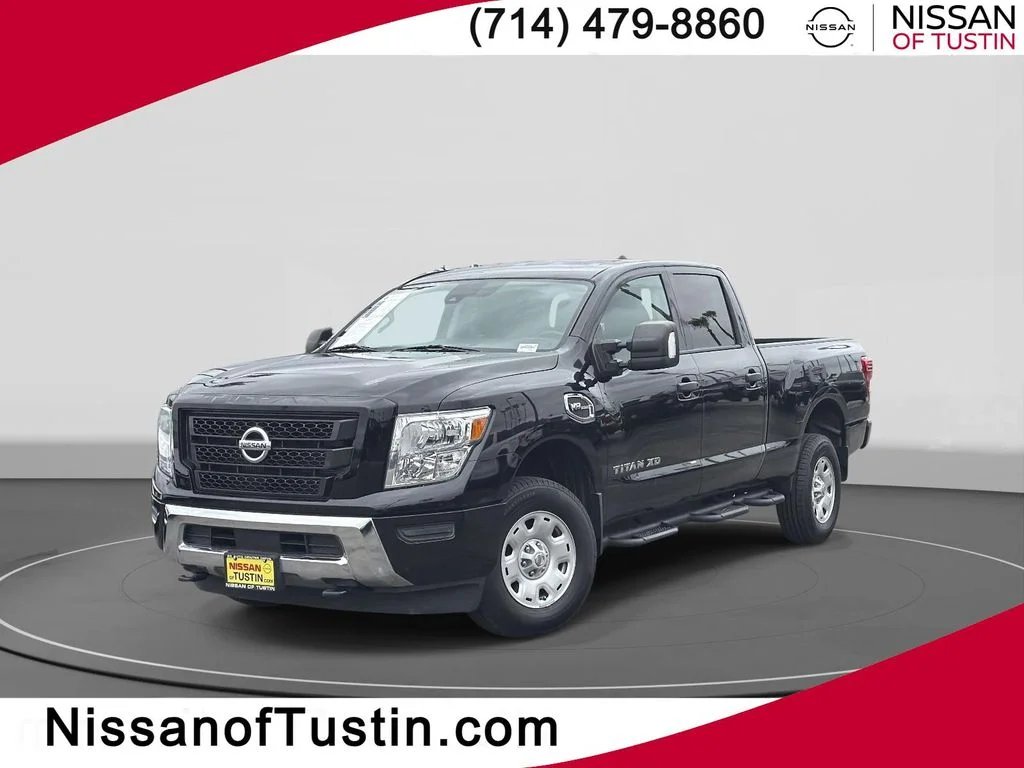 Used 2022 SUPER BLACK Nissan SV image 1