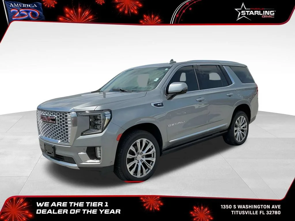 Certified Used 2023 Sterling Metallic GMC Denali image 1