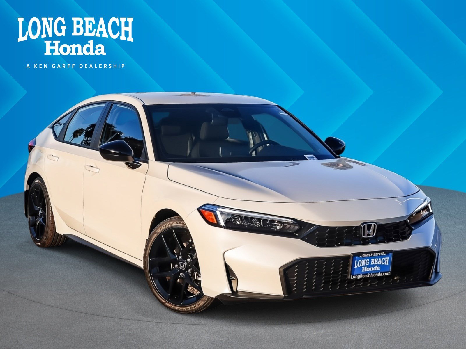 New 2026 Platinum White Pearl Honda Sport image 1
