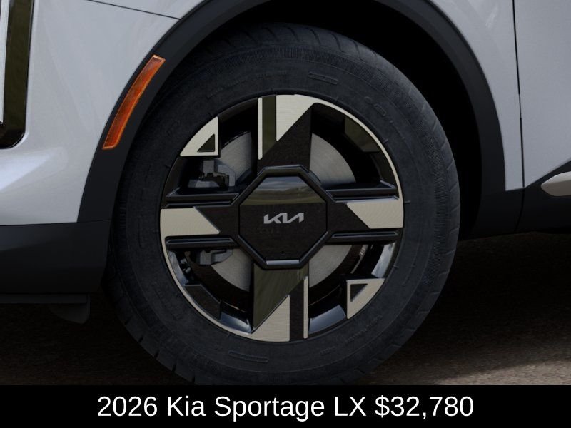 New 2026 Glacial White Pearl Kia LX image 9