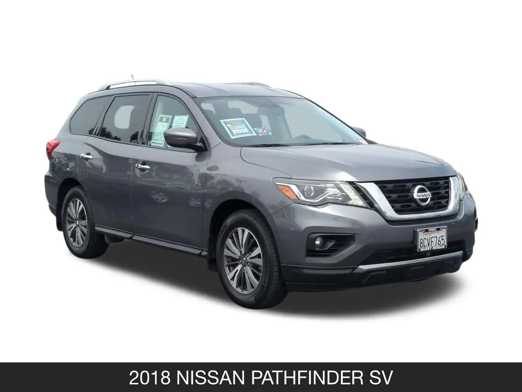 Used 2018 Gray Nissan SV image 2