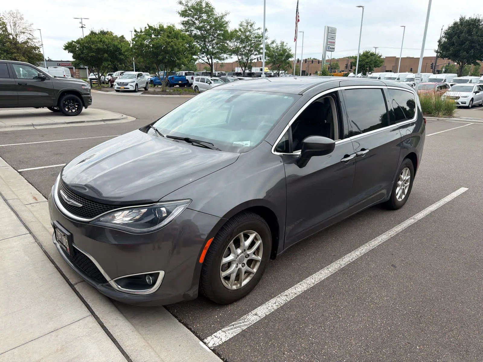 Used 2017 Chrysler Pacifica Touring Plus with VIN 2C4RC1BG9HR805415 for sale in Brooklyn Park, Minnesota
