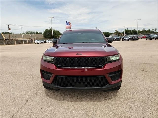 Used 2024 Velvet Red Pearlcoat Jeep Altitude 4x4 image 7