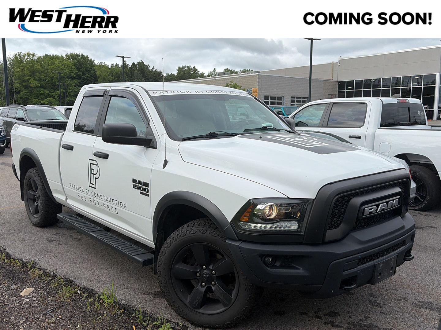 Used 2020 Bright White Clearcoat Ram Warlock image 1