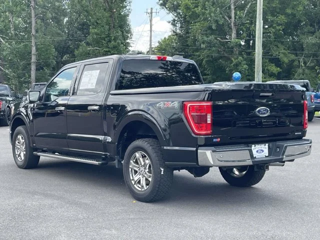 Used 2021 Agate Black Metallic Ford XLT image 57