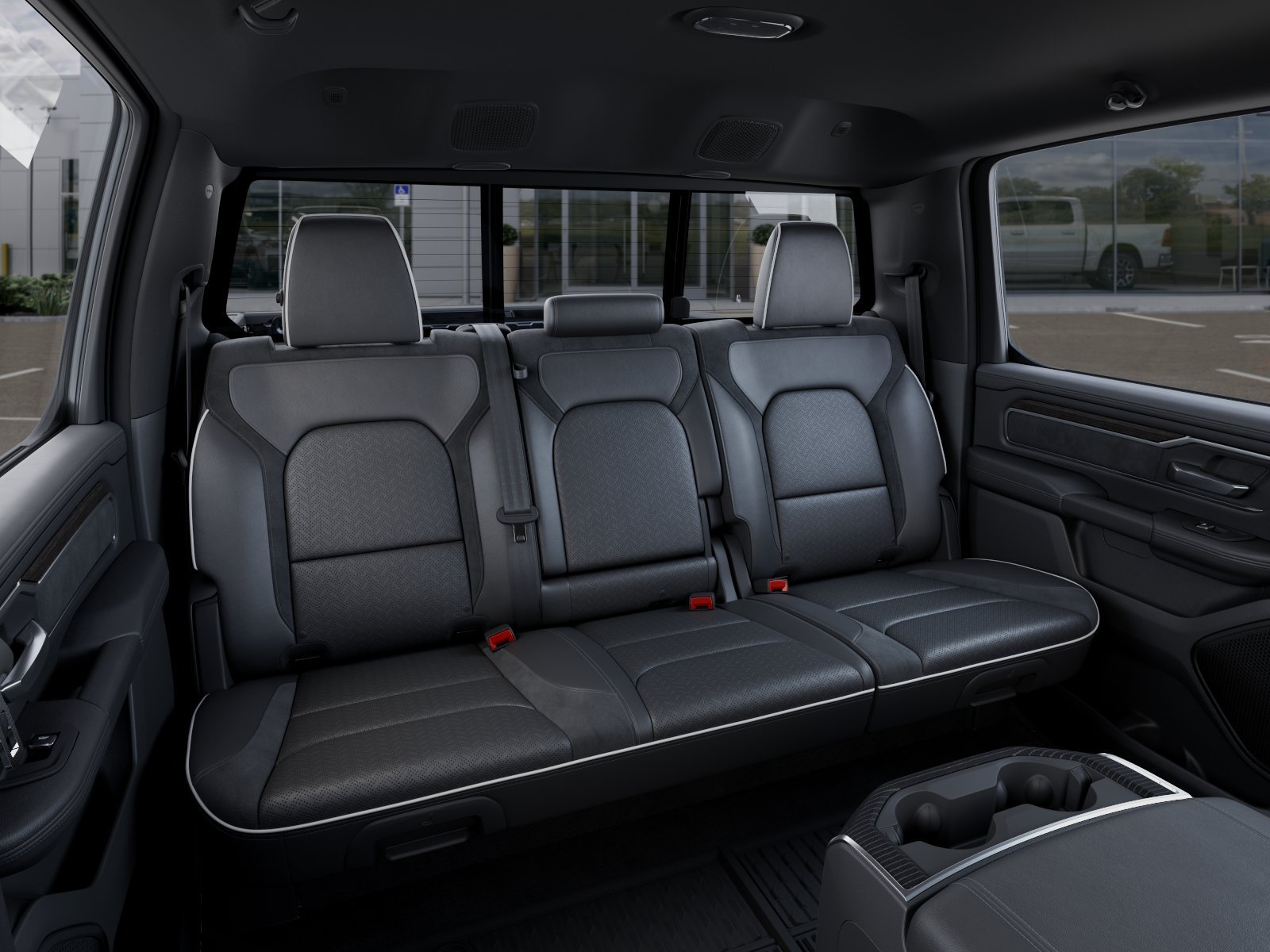 New 2026 Diamond Black Crystal Pearl-Coat Exterior Paint RAM Laramie image 45