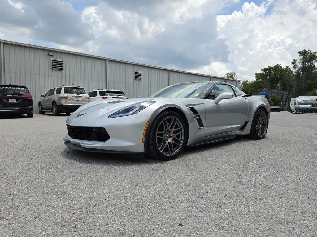 Certified Used 2019 Blade Silver Metallic Chevrolet Grand Sport image 2