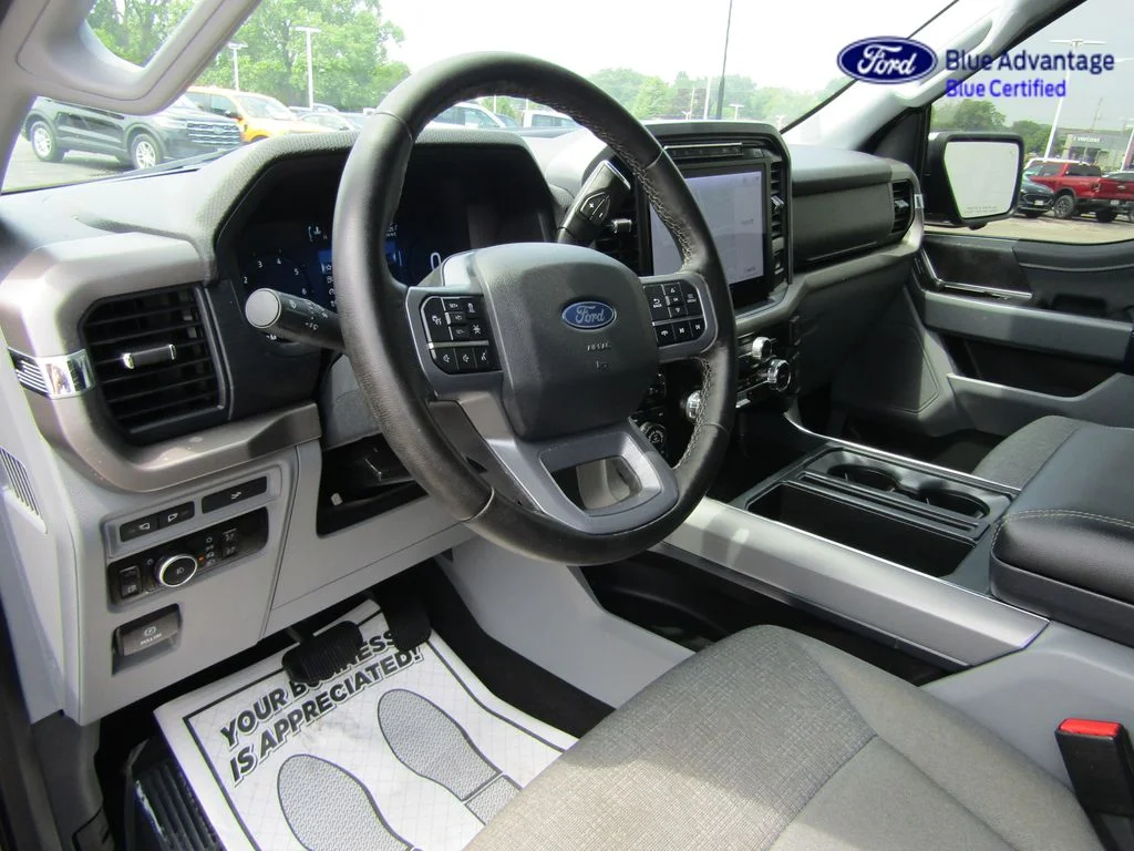 Certified Used 2024 Agate Black Metallic Ford XLT image 17