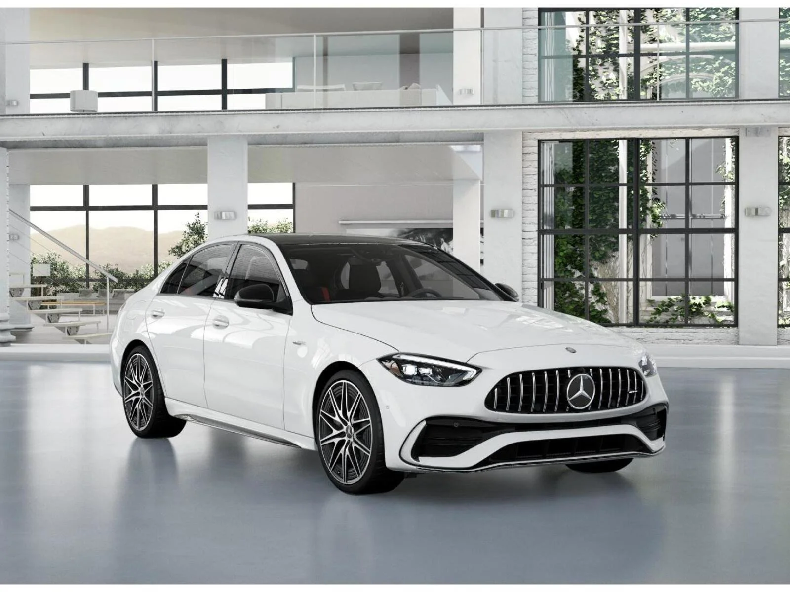 New 2026 POLAR WHITE Mercedes-Benz AMG® C 43 image 11