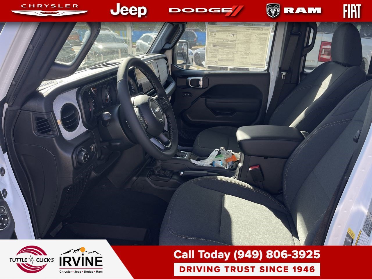 New 2026 Bright White Clearcoat Jeep Sport S image 17