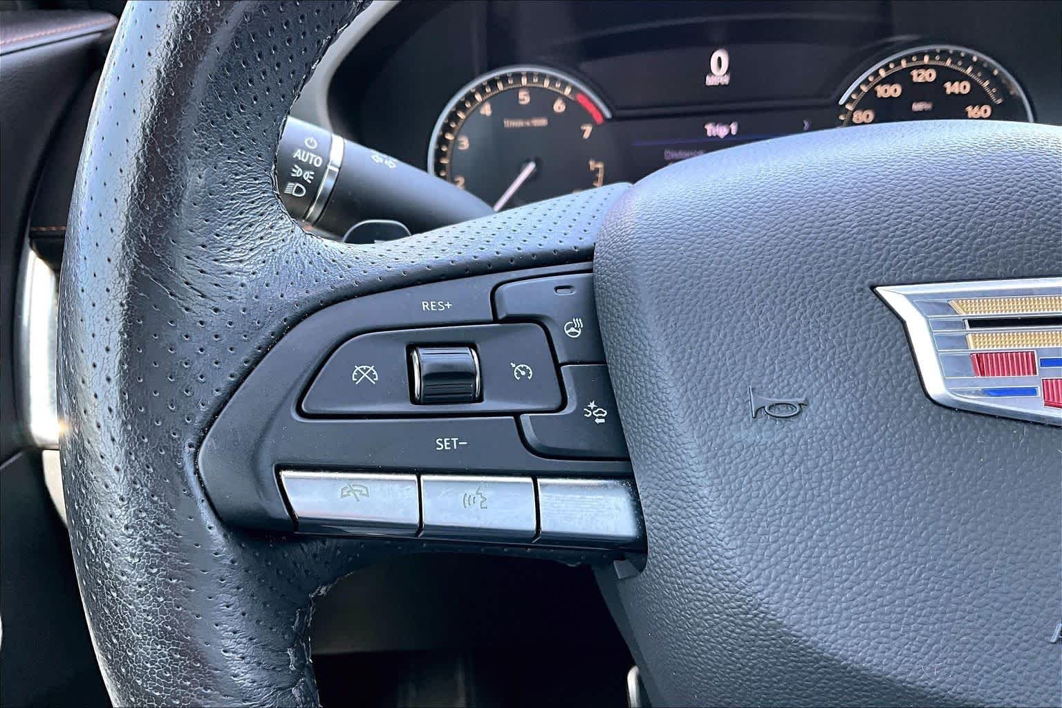 Used 2020 Radiant Silver Metallic Cadillac FWD Sport image 24