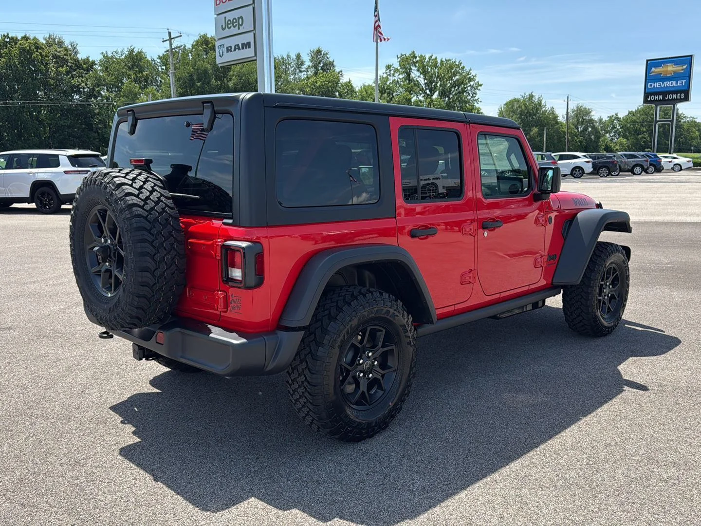 New 2026 Firecracker Red Clearcoat Jeep Willys image 16