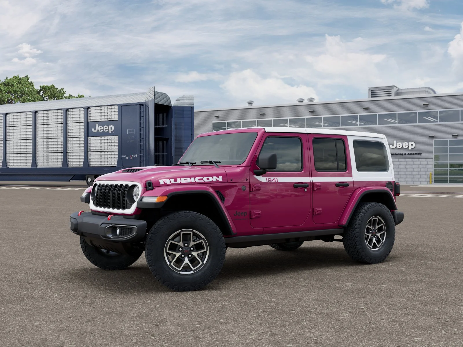 New 2026 Tuscadero Pearlcoat Jeep Rubicon image 1