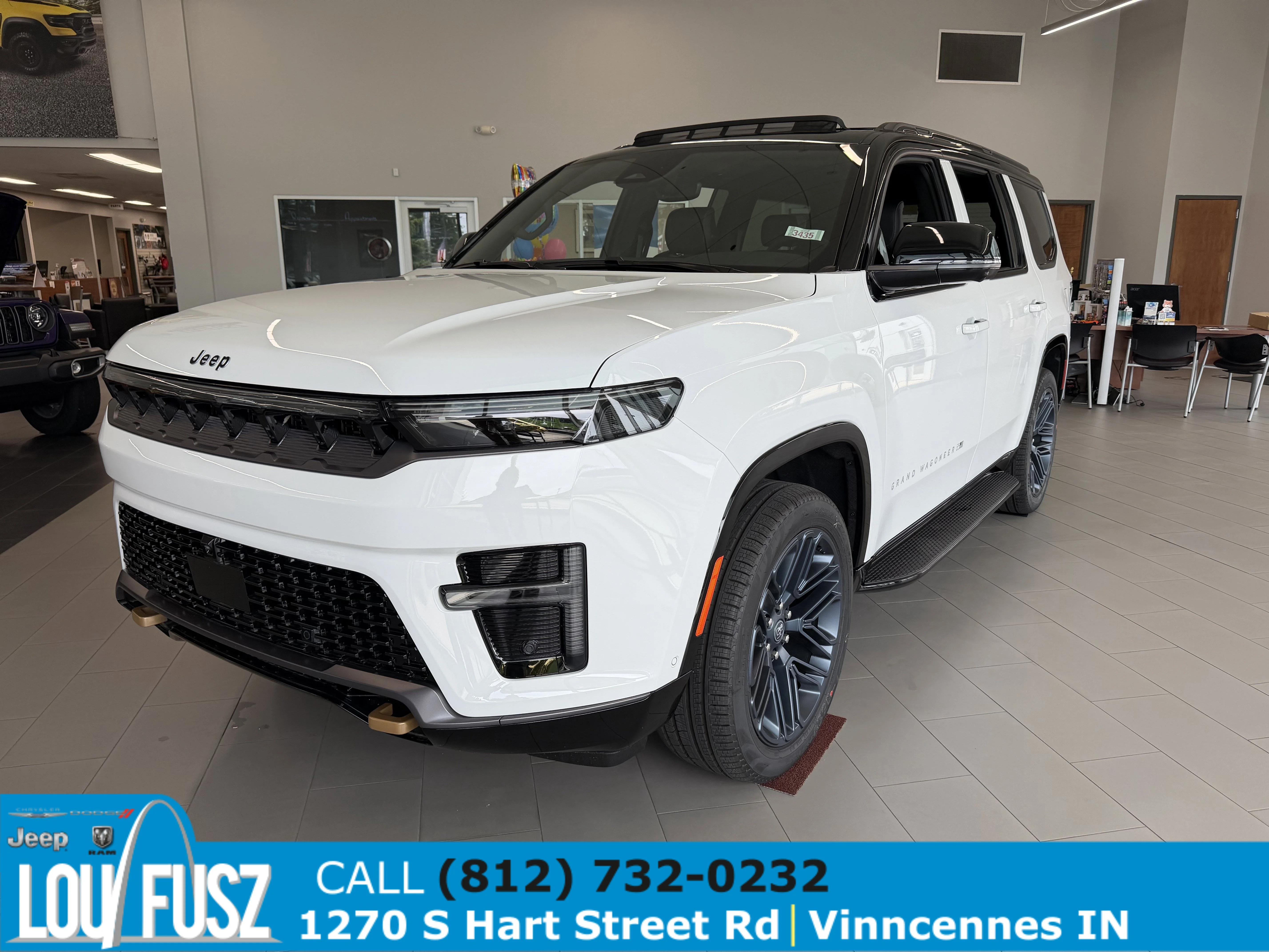 New 2026 Bright White Clear-Coat Exterior Paint Jeep 85th Anniversary image 3