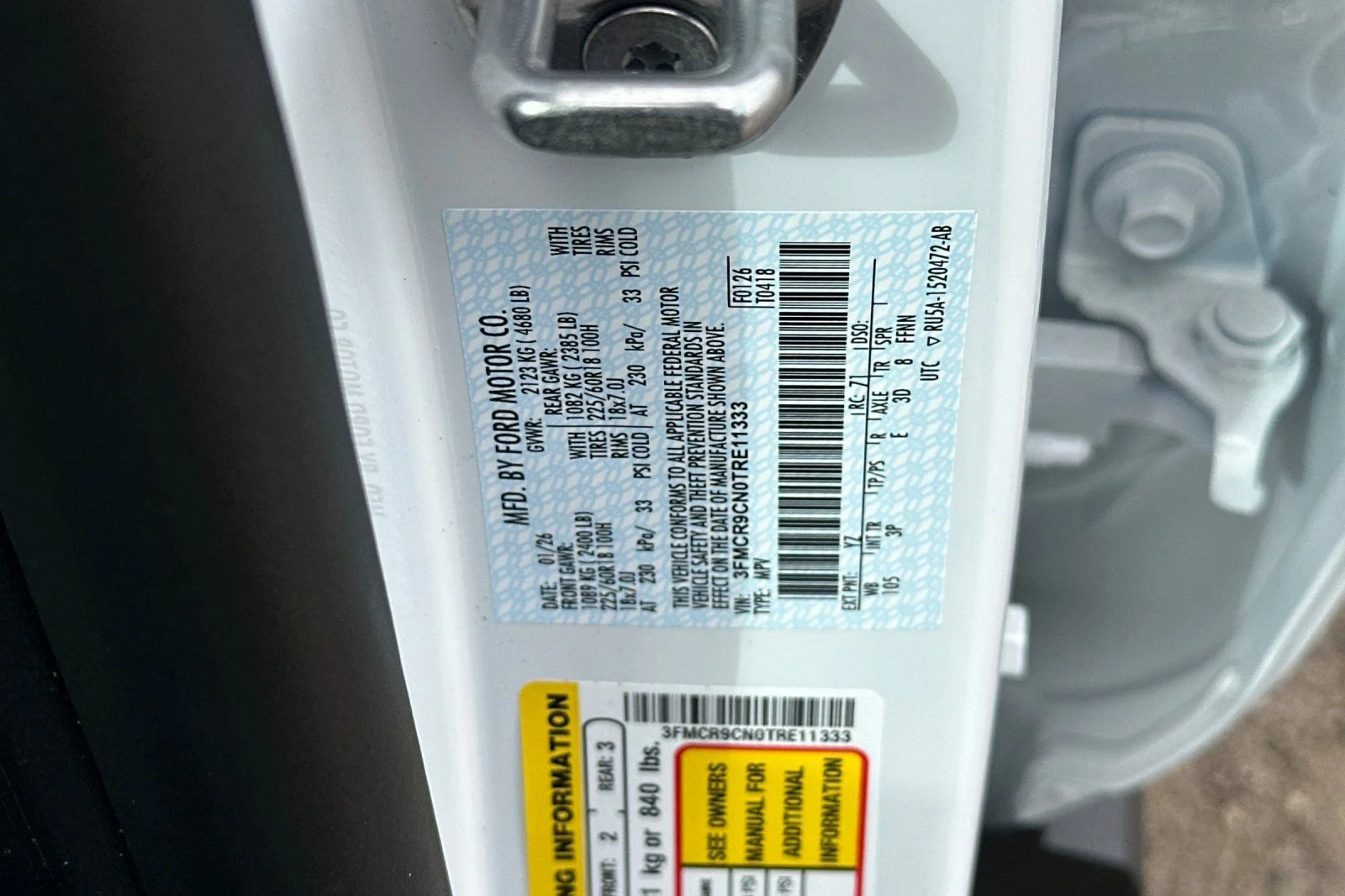 New 2026 Oxford White Ford Outer Banks® image 22