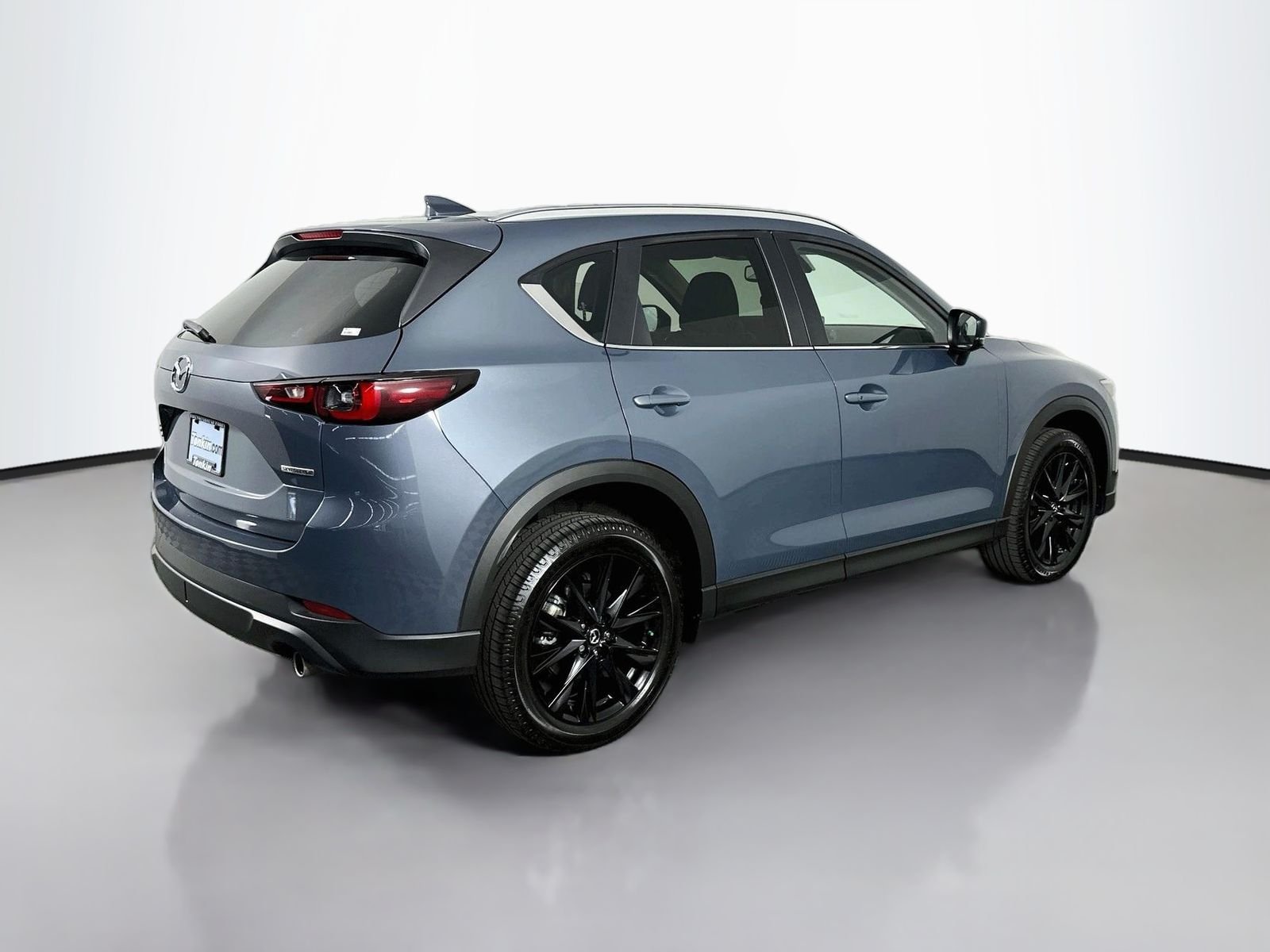 Used 2022 Gray Mazda 2.5 S Carbon Edition One Owner Sunroof Radar Cruise image 7