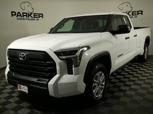 Certified Used 2025 Ice Cap Toyota Double Cab SR5 Long Bed w/ Convenience Pkg image 1