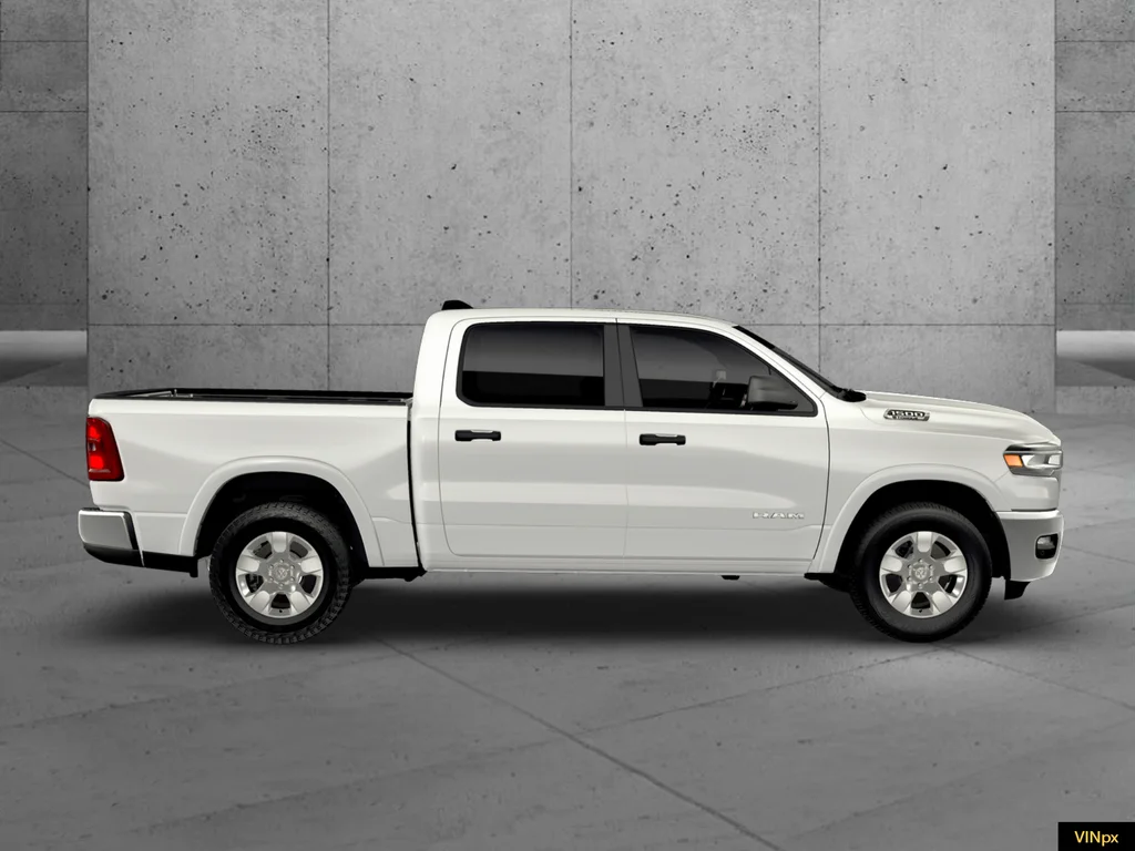 New 2026 Bright White Clear-Coat Exterior Paint RAM Big Horn/Lone Star image 8