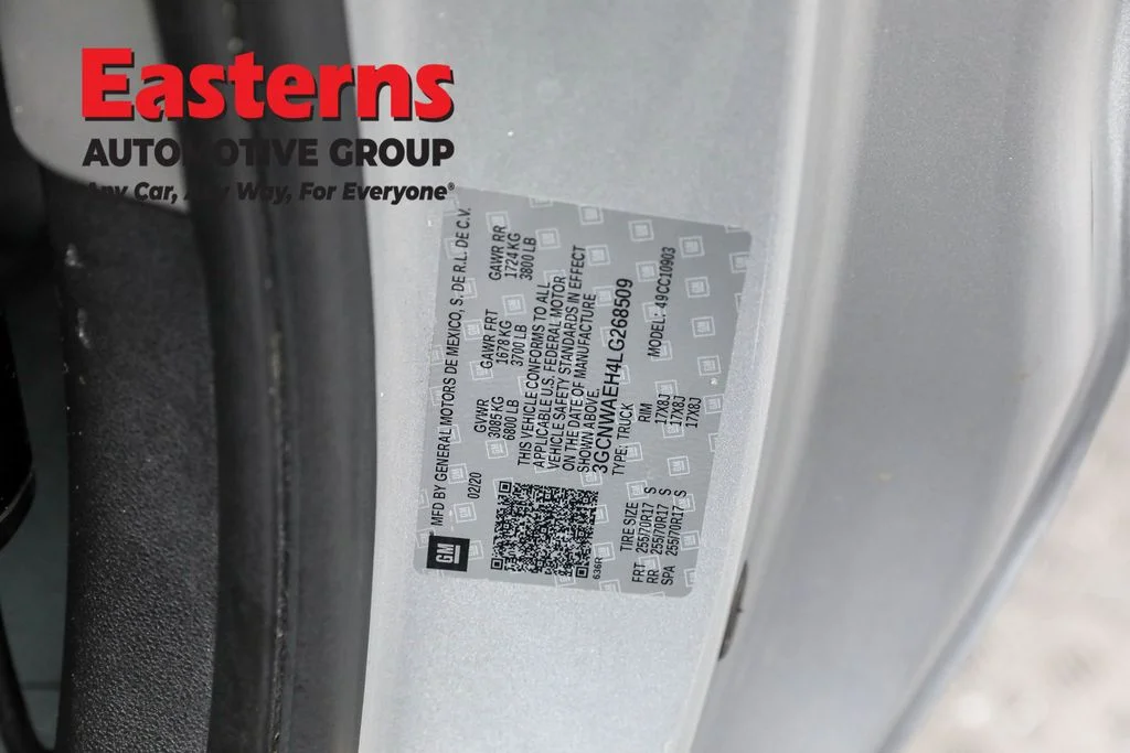Used 2020 Silver Chevrolet WT image 30