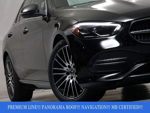 Certified Used 2023 Black Mercedes-Benz C 300 image 4