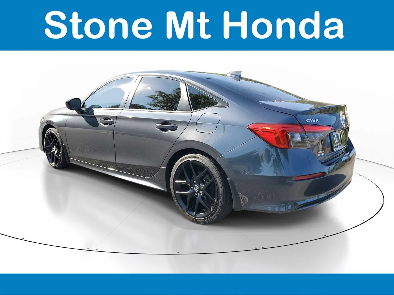 Used 2024 Meteorite Gray Metallic Honda Sport image 4