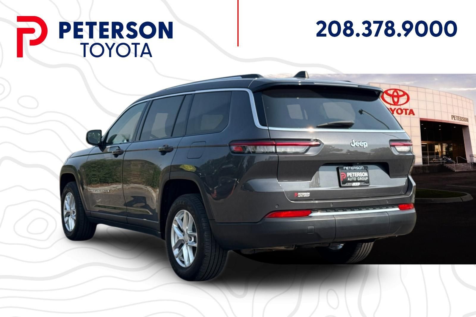 Used 2022 Gray Jeep Laredo image 5