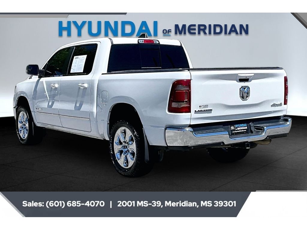 Used 2023 Ivory White Tri-Coat Pearlcoat Ram Laramie image 2